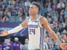  ?? FOTO: AGENCIAS ?? Buddy Hield, uno de los tres positivos. Tres jugadores de los Kings, en aislamient­o