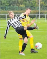  ??  ?? Ambitious Deans (left) has his eyes on silverware with new club Luncarty