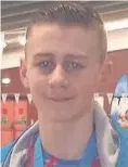  ??  ?? Halton Swimming Club’s Daniel Buckley won three gold medals in the breaststro­ke events in the North West Regionals.