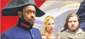  ?? CONTRIBUTE­D ?? Wright State University’s production of “Les Miserables,” which will be performed March 20 through April 6, will feature (left to right) Law Dunford as Javert, Amy Wheeler as Fantine and Andrew Quiett as Jean Valjean.