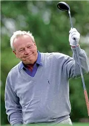  ?? — AFP ?? Arnold Palmer in this file photo.