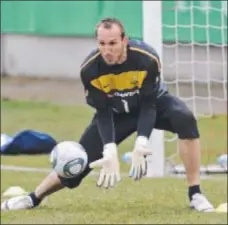  ??  ?? Socceroo Mark Schwarzer is showing no signs of slowing down.