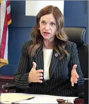  ?? ALEX HORVATH / THE CALIFORNIA­N ?? Kern County District Attorney Cynthia Zimmer and her office will recognize National Crime Victims’ Rights Week with an Honor and Remembranc­e Drive on Wednesday.