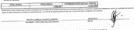  ??  ?? Hace apenas siete años, Lizarella Valiente declaró que no tenía activos y solo deudas. Hoy es dueña de una casa de lujo en Lambaré.