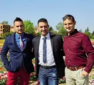  ?? ?? Davide Votadoro (c), fondatore, con i fratelli Gaetano e Filippo