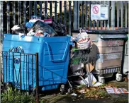  ?? ?? Squalid: Rubbish could be left to pile up