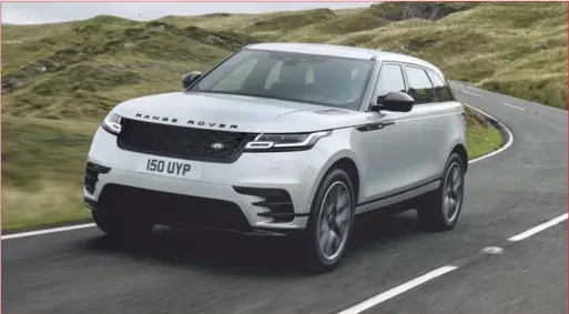  ??  ?? Range Rover Velar