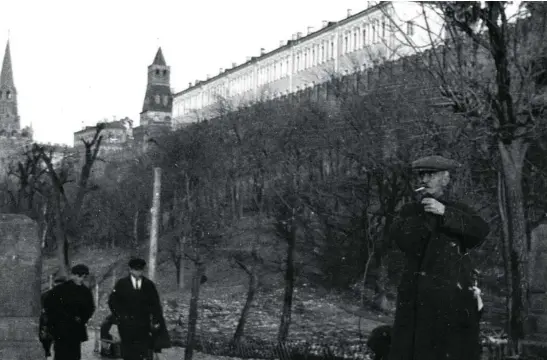  ?? LA RAZÓN ?? Una imagen de Francesc Macià durante su estancia en el Moscú de los soviets