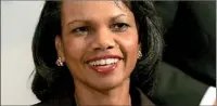  ??  ?? The next Vice President? Condoleezz­a Rice allegedly has a good chance of being Mitt Romney's running mate