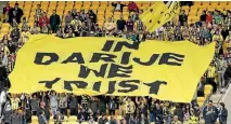  ??  ?? He may have the support of fans but Darije Kalezic has a big job on his hands trying to turn around the fortunes of the struggling Wellington Phoenix.