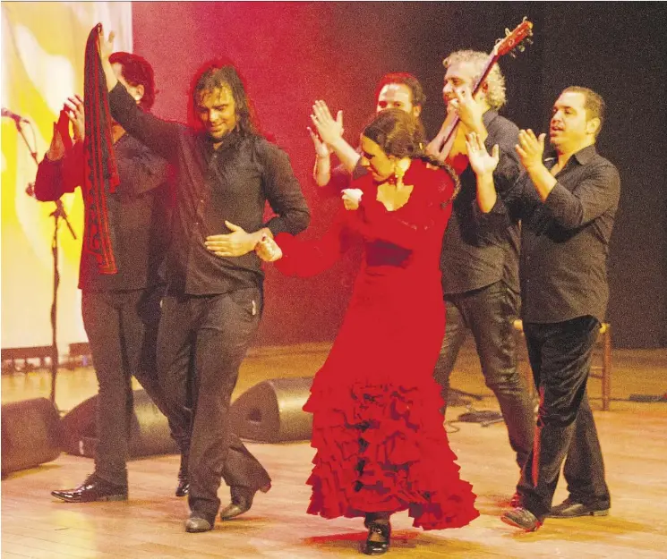  ?? SHAWN PEARCE ?? Acclaimed Spanish flamenco dancer Jairo Barrull makes his Canadian debut at the Edmonton Flamenco Festival Friday in a show called The Cry Moves.