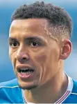  ??  ?? James Tavernier: back in light training.