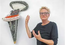  ?? FOTO: SIGRID BRUCH ?? Susanne Egles Ausstellun­g heißt „Behind Things“.