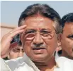  ?? Photo: REUTERS ?? Pervez Musharraf: Has accused India of managing separatist training camps in its remote Baluchista­n province.