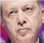  ??  ?? Turkey: Recep Tayyip Erdogan