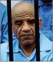  ??  ?? HELD: Abdullah al-Senussi is on remand in a Tripoli jail
