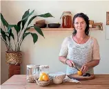  ?? ANA GALLOWAY ?? Nicola Galloway of the blog Homegrownk­itchen.co.nz in her kitchen.