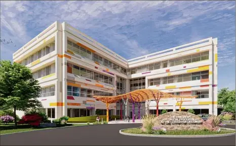  ?? Rendering by ENV ?? Envision Architects designed the new Children’s Specialty Hospital being built by The Center for Discovery in Harris, N.Y.