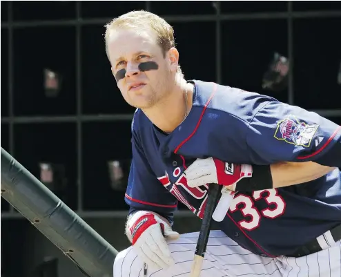  ?? — THE ASSOCIATED PRESS FILES ?? New Westminste­r native Justin Morneau is part of this year’s Superstar Series for the Vancouver Canadians. Morneau, 37, who retired in January, will be at Nat Bailey Park on Tuesday for the event.