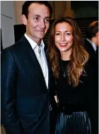  ?? ?? At the helm: Alexandre de Rothschild with his wife Olivia