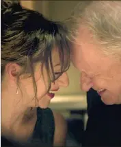  ?? Kimstim ?? THE MARRIED couple in “Hope” are portrayed by Andrea Braein Hovig and Stellan Skarsgård. Their words and expression­s leave nothing behind.