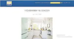  ?? SERVICIO ESPECIAL ?? La publicidad de la inmobiliar­ia muestra cómo serán las futuras cocinas.