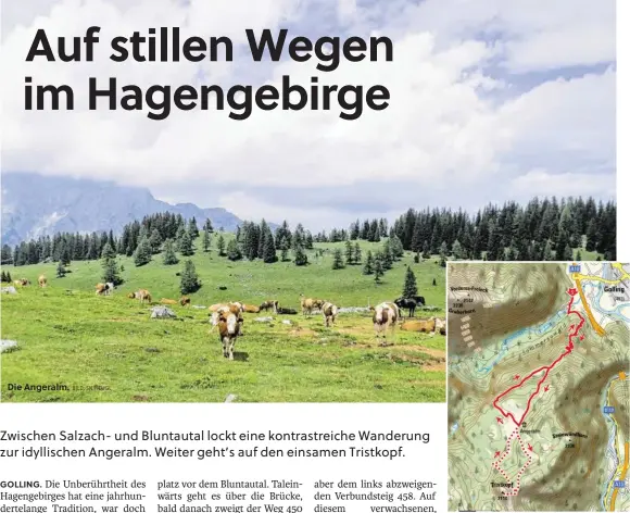  ?? BILD: SN/HEUGL ?? Die Angeralm.