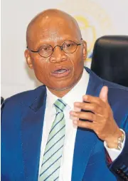  ?? /Freddy Mavunda ?? Red herring: Chief Justice Mogoeng Mogoeng says his comments on Israel were taken out of context.