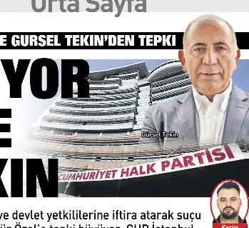 IÇIM YANIYOR PARTINIZE SAHIP ÇIKIN | Sabah | PressReade­r