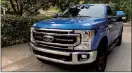  ??  ?? The 2021 Ford F-250. Photo by James Raia