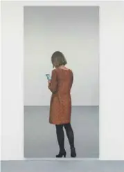  ?? by Michelange­lo Pistoletto ?? Smartphone giovane donna 6 movimenti D