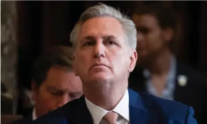  ?? ?? Kevin McCarthy, House minority leader, has refused to comply with a subpoena from the Capitol attack committee. Photograph: Michael Reynolds/EPA