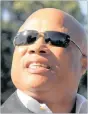  ??  ?? DIFFICULT: Tony Yengeni swore at the cop who pulled him over.