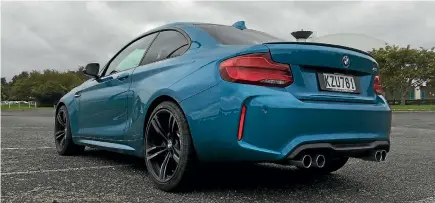  ??  ?? The M2 facelift has involved some cosmetic changes, including new tail-lights.