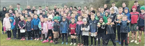  ?? ?? Participan­ts and coaches at Easter Camp 2024.