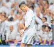  ?? FOTO: AFP ?? Cristiano Ronaldo ist zurück, hatte aber wenig Grund zur Freude.