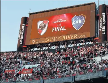  ??  ?? SUSPENDIDO. Boca pide la descalific­ación de River por los sucesos ocurridos en la previa de la vuelta.