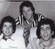  ?? SENTINEL FILES JOURNAL ?? David Zucker (from left), Jim Abrahams and Jerry Zucker get on board in this 1982 photo.