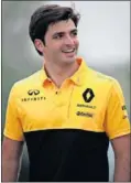  ??  ?? Carlos Sainz.