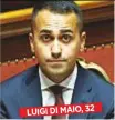  ??  ?? LUIGI DI MAIO, 32