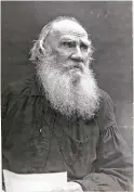  ?? Fine Art Images / Getty Images ?? Leo Tolstoy