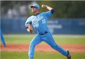  ?? | MIKE JANES/ AP ?? The Cubs drafted Brendon Little of State College of Florida with their first of two firstround picks. He originally signed with North Carolina.