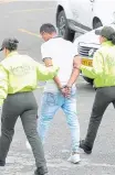  ?? JUAN PABLO RUEDA /ARCHIVO ?? Policía capturó a sindicado.