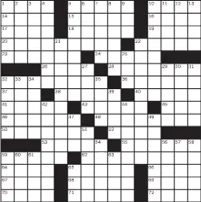  ?? PUZZLE BY: OLIVER ROEDER ?? NO. 0331