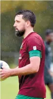  ?? ?? Dan Rapley has been a key player for Holyport in their survival battle this season.