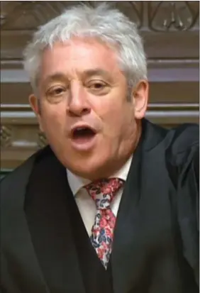  ??  ?? „ Commons Speaker John Bercow strongly denied he bullied a former aide in the House.