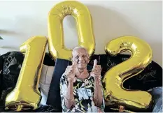  ?? | SIBONELO NGCOBO African
News Agency (ANA) ?? JATHAMBA Naidoo celebrated her 102nd birthday this week.