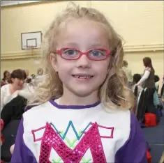  ??  ?? A BLAST FROM THE PAST - Young Emma Dempsey who took part at the Irish Dancing Feis in the Astro Turf Complex, Enniscorth­y in 2009, dancing for the O’Brien School of Dancing.