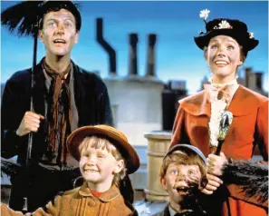  ??  ?? WALT DISNEY’S musical Mary Poppins is based on a series of children’s books by P.L. Travers.