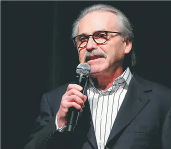  ??  ?? Le directeur du National Enquirer, David Pecker. - Associated Press: Marion Curtis